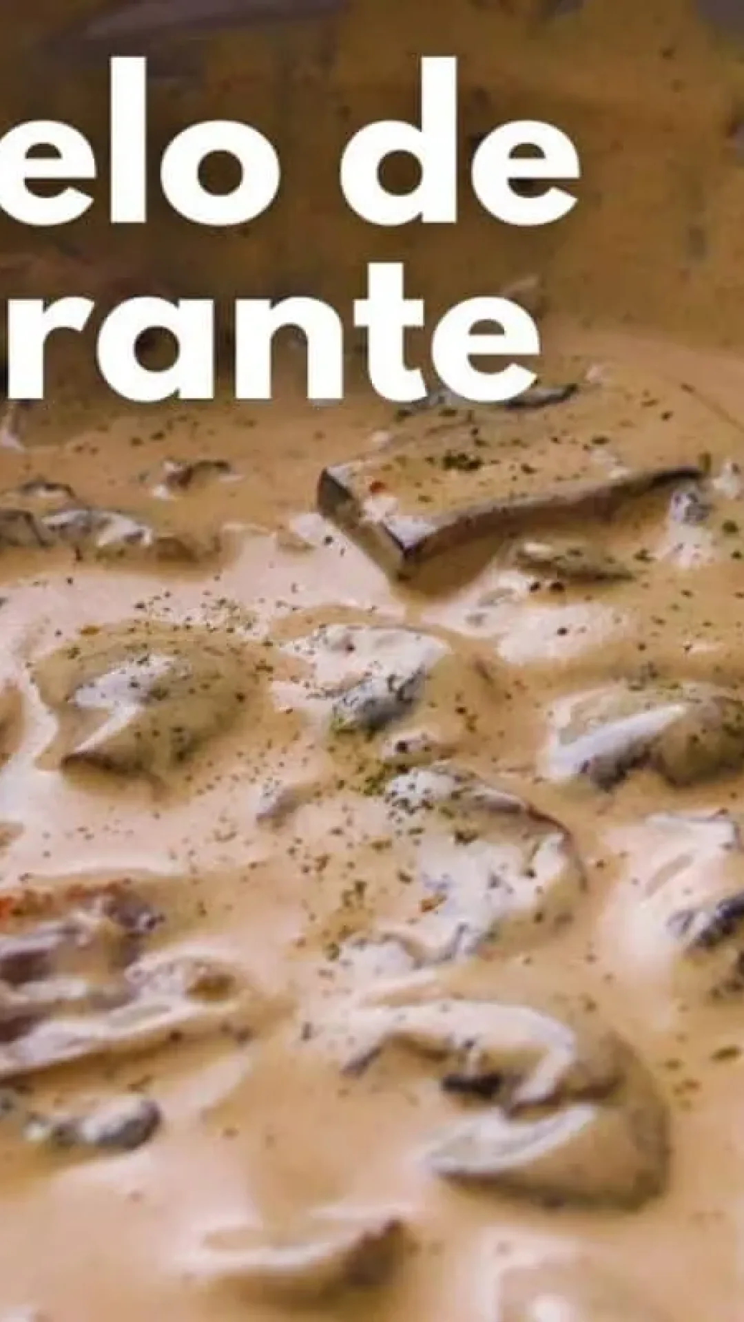 Cogumelo cremoso com sabor de restaurante: uma receita simples e divina, para uma ocasião especial