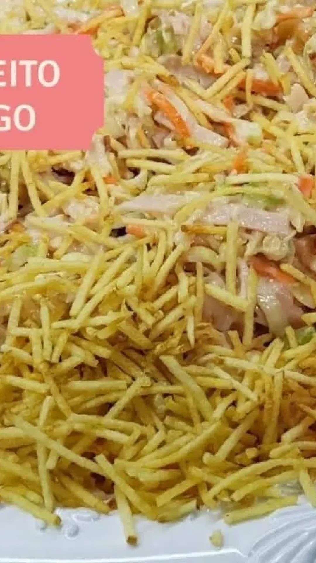 Como fazer salpicão de peito de peru para acompanhar o churrasco de natal