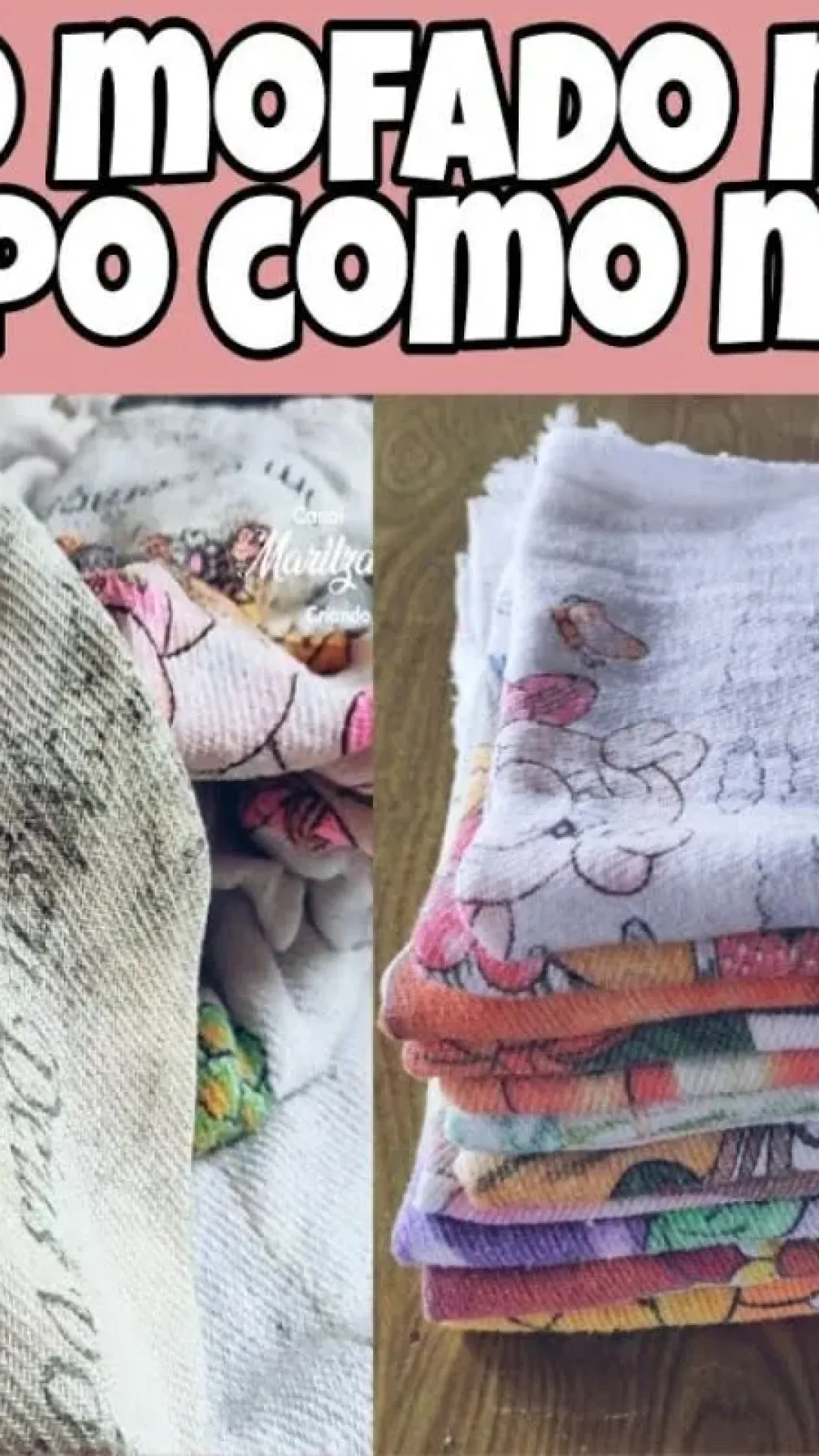 Como limpar pano de prato encardido: truque caseiro que deixa os panos branquinhos