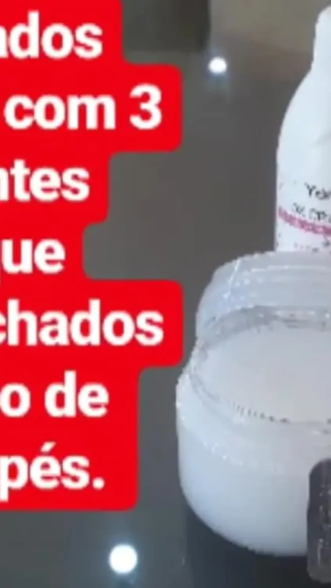 Creme para rachaduras dos pés: faça o creme com 3 ingredientes e resolva o problema dos seus pés
