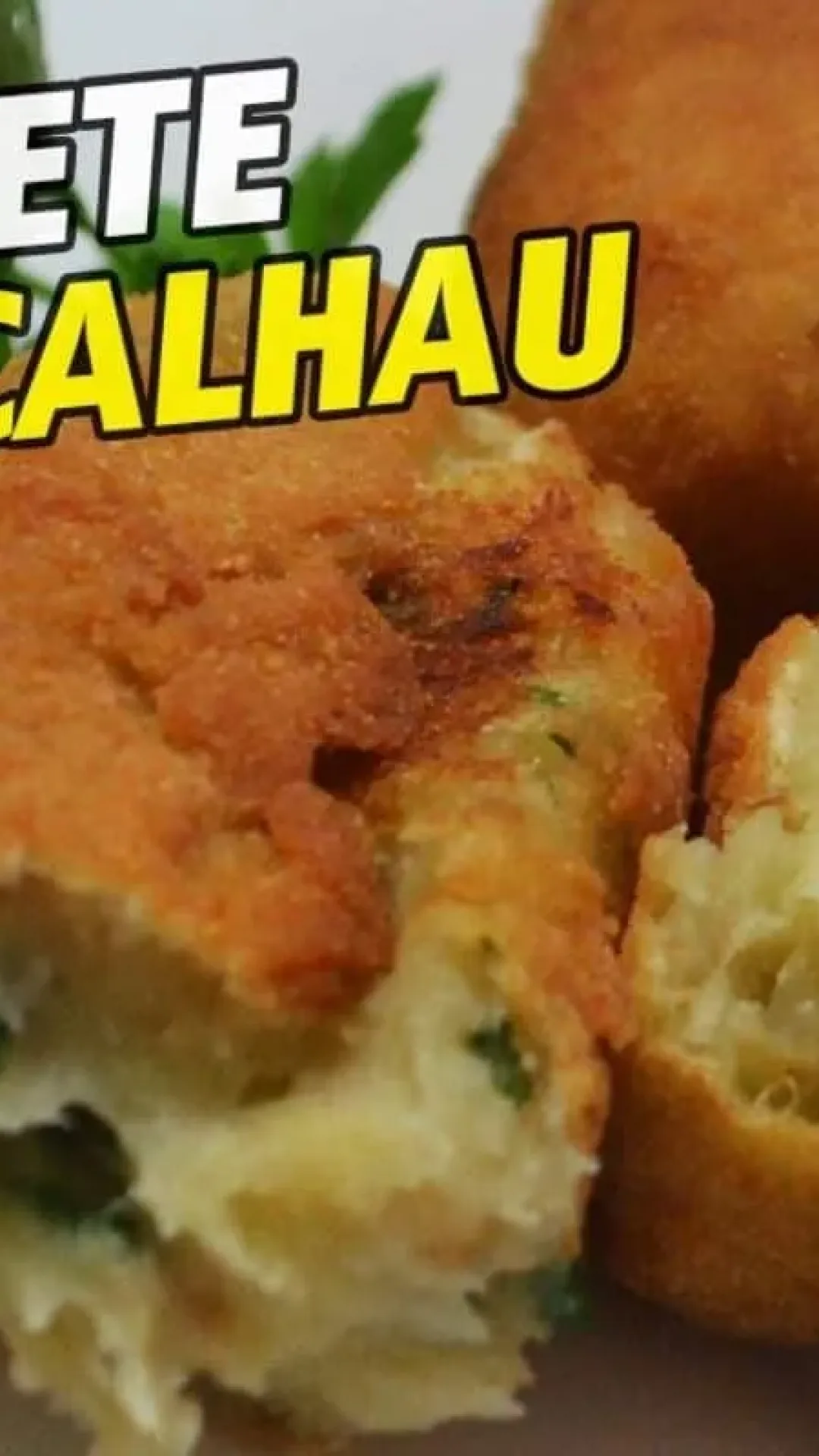 Croquete de bacalhau: receita prática para aproveitar o peixe e fazer um salgado irresistível