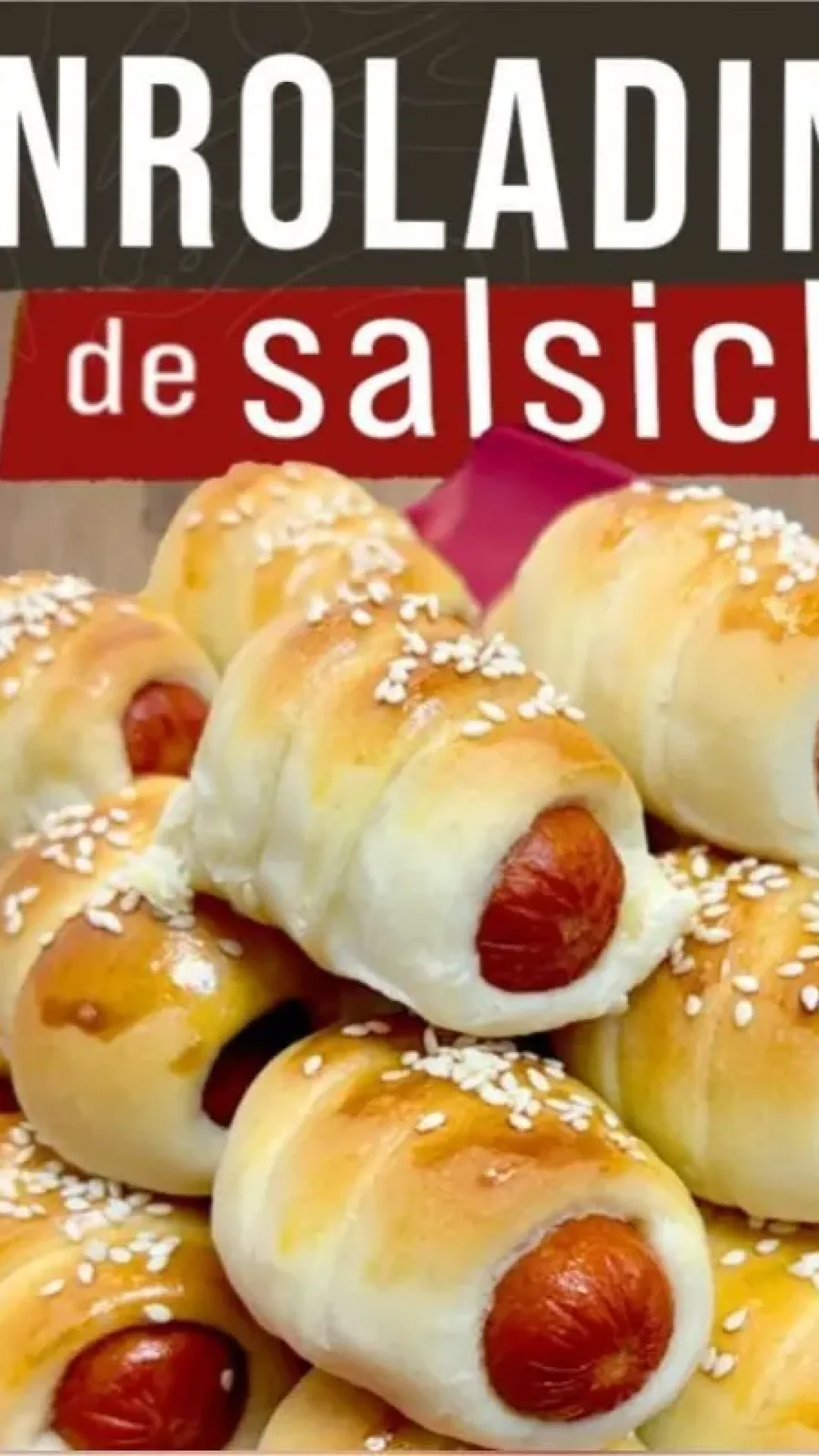 Enroladinho de salsicha mais fácil e gostoso que você já viu: receita perfeita para o lanche