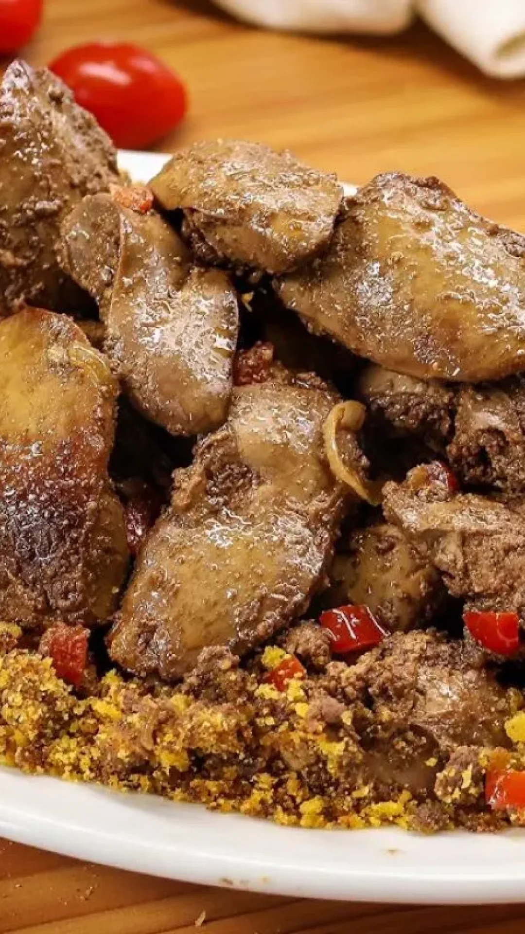 Fígado de galinha de boteco à moda mineira: receita deliciosa para o seu petisco