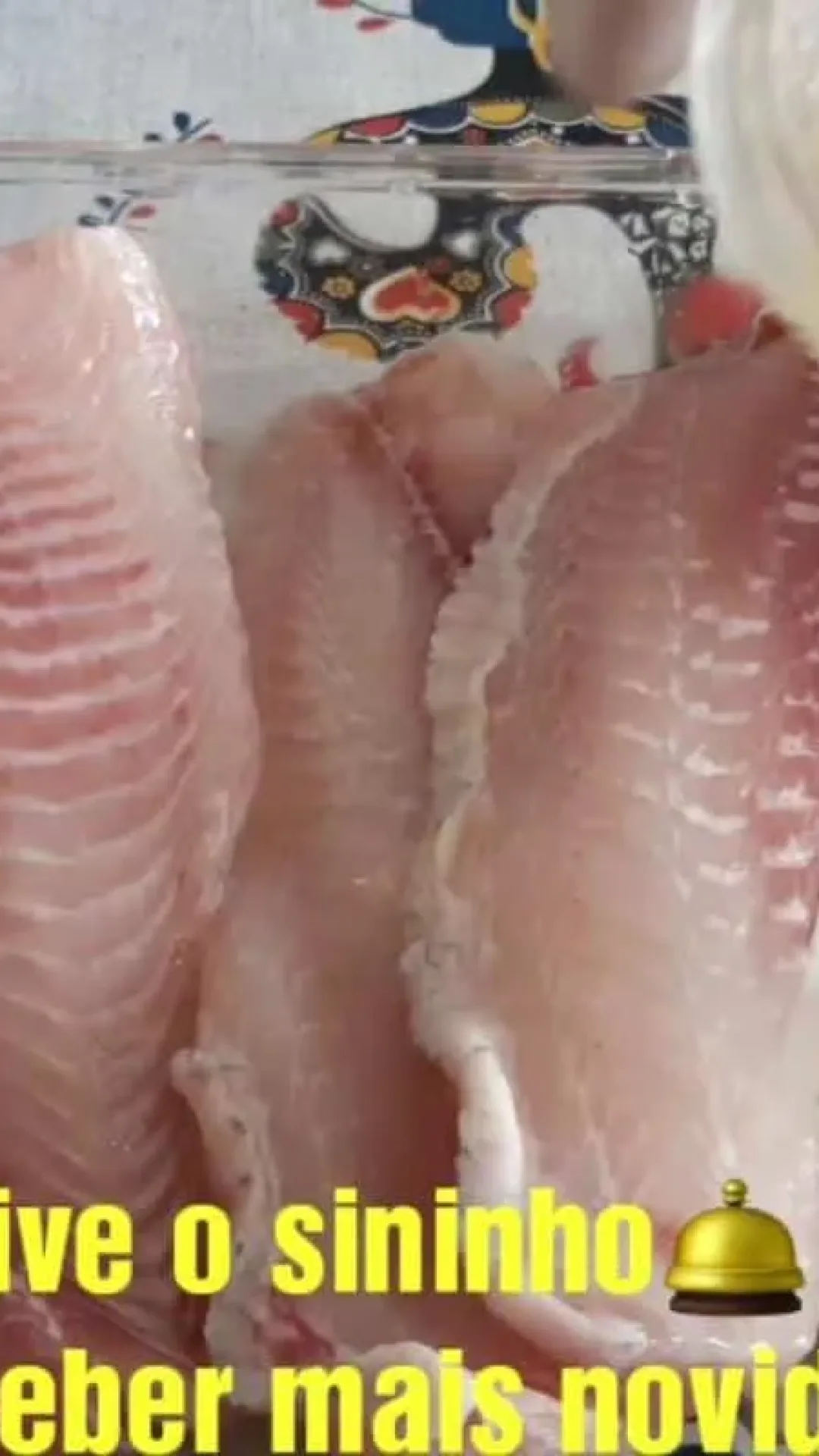 Filé de tilápia assado para você preparar no seu almoço de natal sem gastar muito tempo