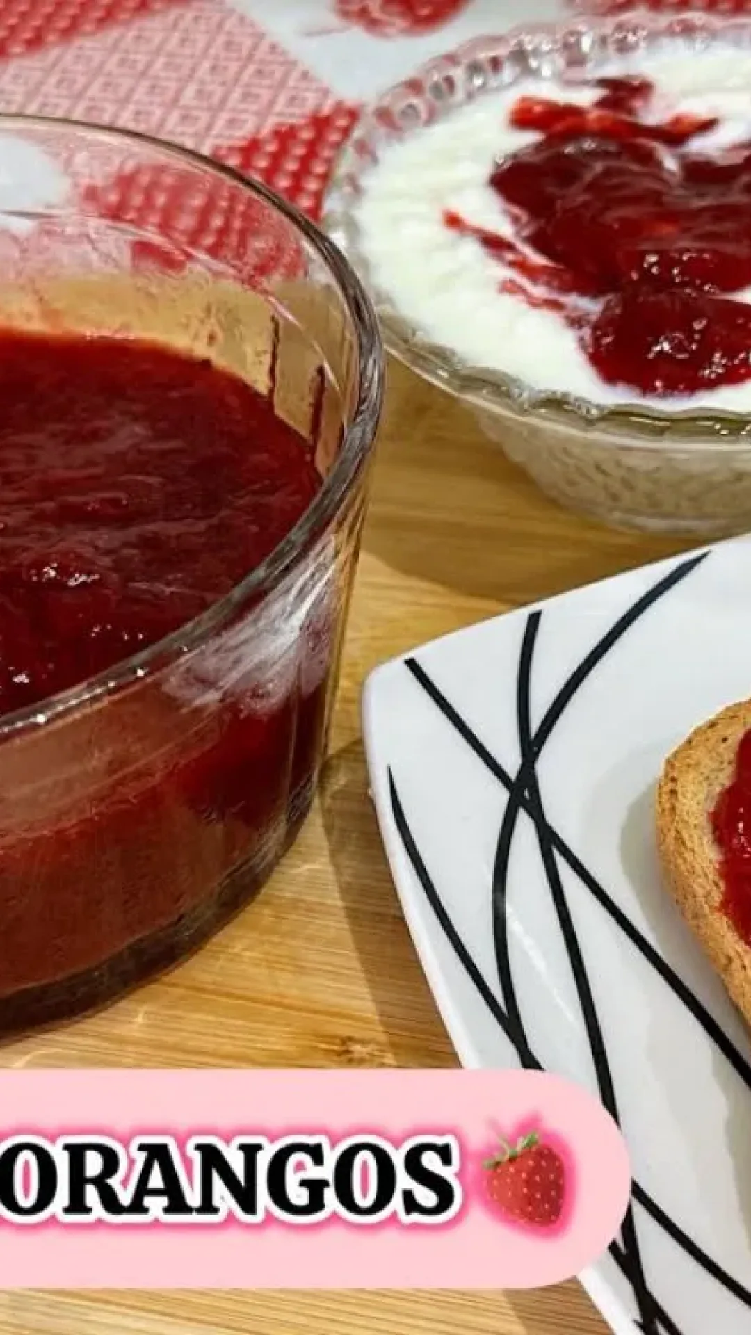 Geleia de morango caseira, aprenda como fazer essa gostosura com poucos ingredientes