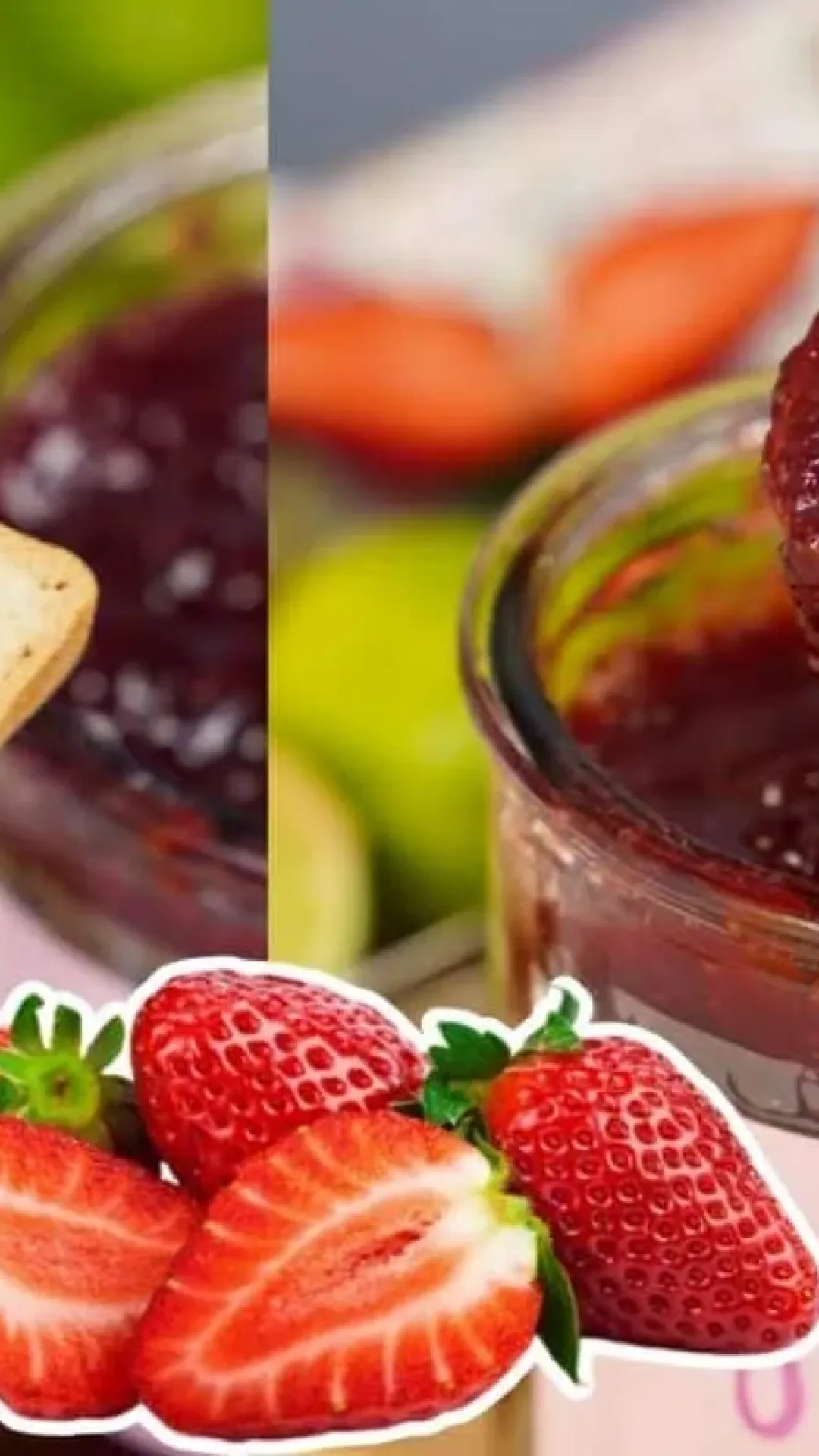 Geleia de morango caseira ideal seu lanches e sobremesas fica melhor que a comprada no mecado