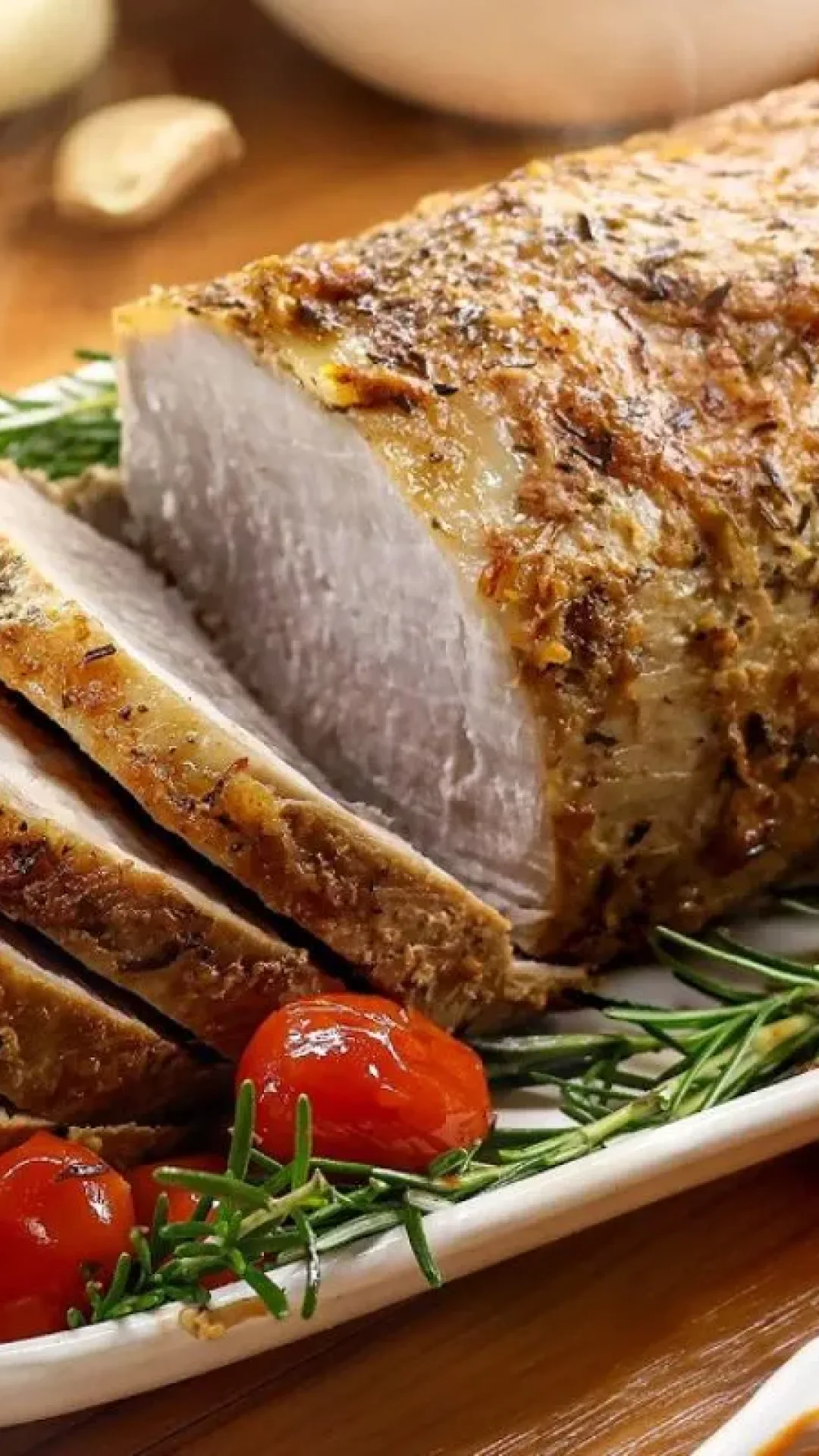 Lombo de porco mineiro bem molhadinho e suculento, para você servir um prato profissional na sua casa