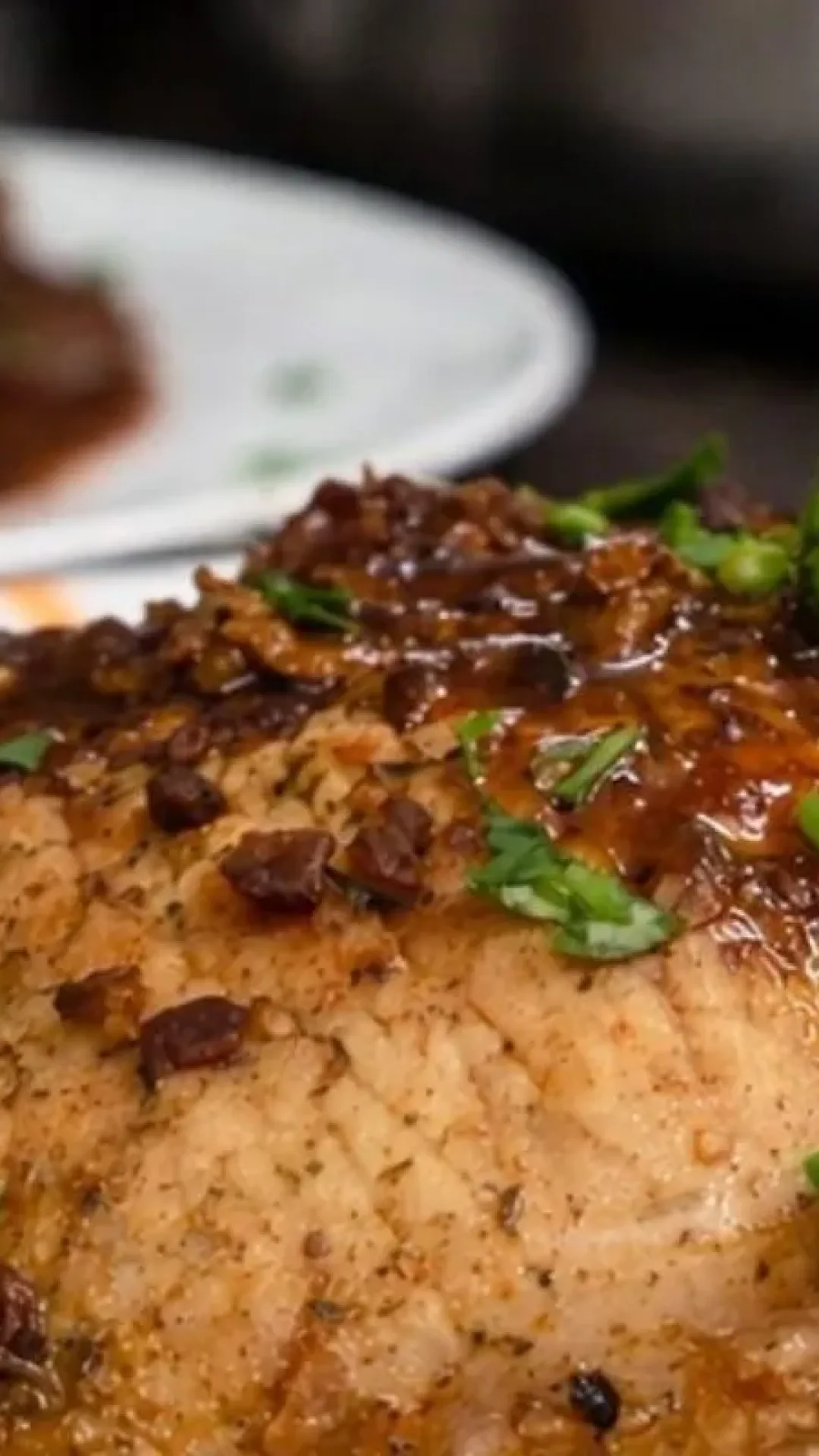 Lombo suíno suculento: a carne não fica seca e sim macia, com um sabor maravilhoso