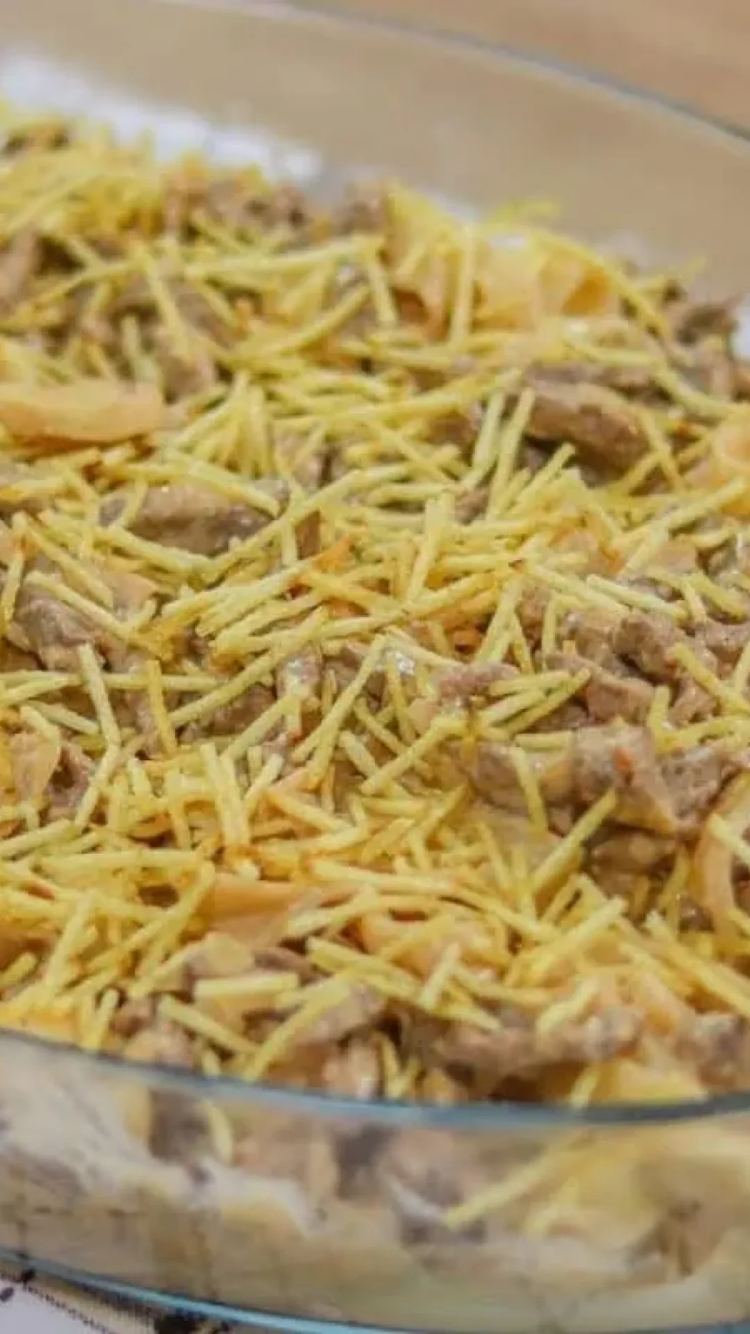 Macarrão ao molho de strogonoff de carne, uma combinação perfeita de sabores para deixar sua refeição bem especial