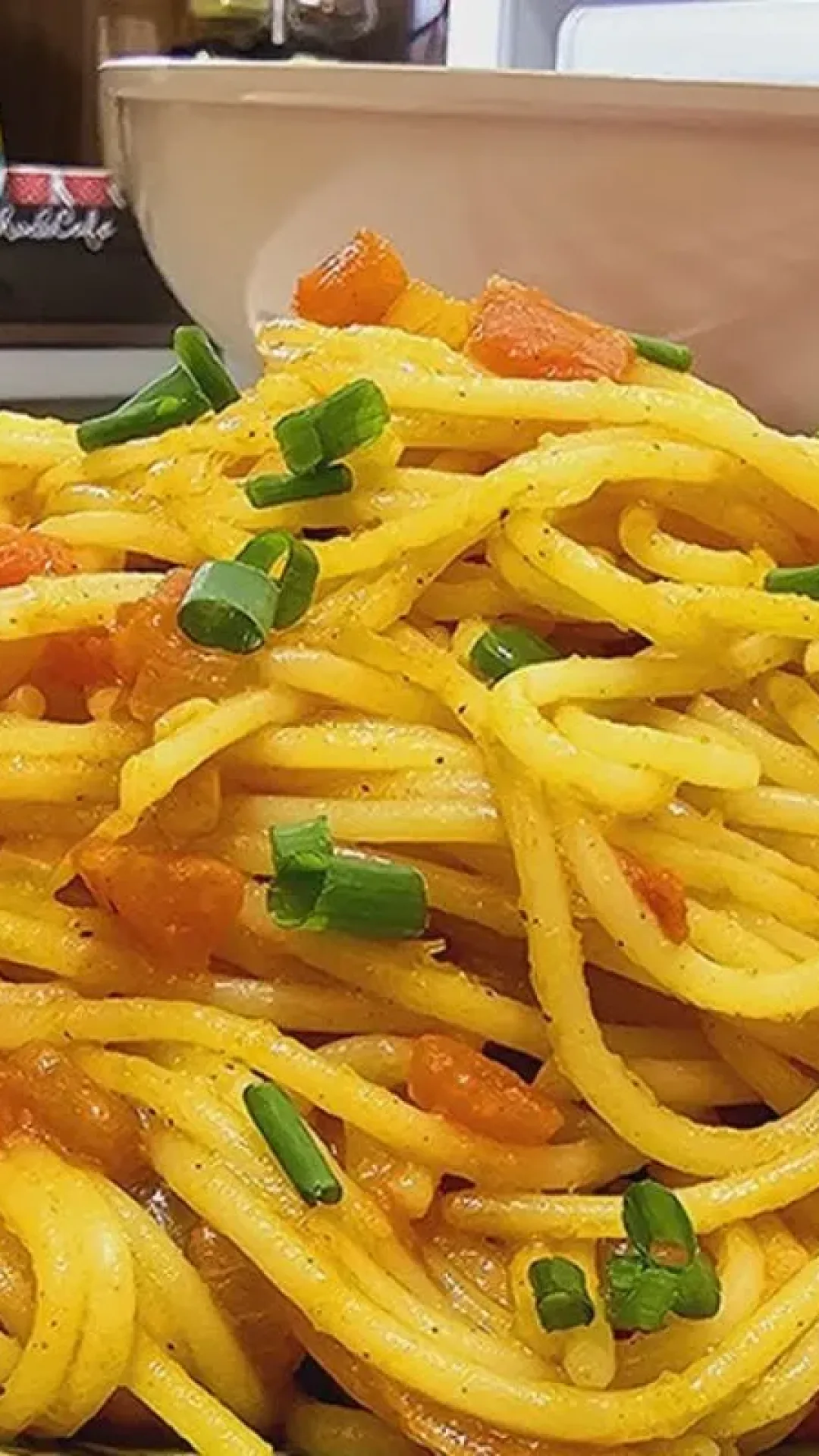 Macarrão sem grudar: a massa fica soltinha e muito bem temperada, do jeito que todos amam