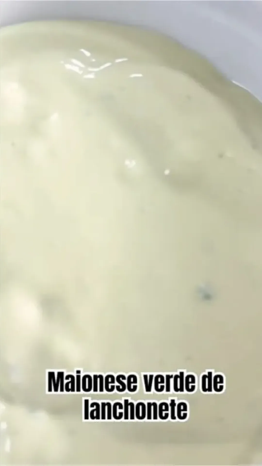 Maionese verde de lanchonete: veja como eles fazem para ficar tão cremosa