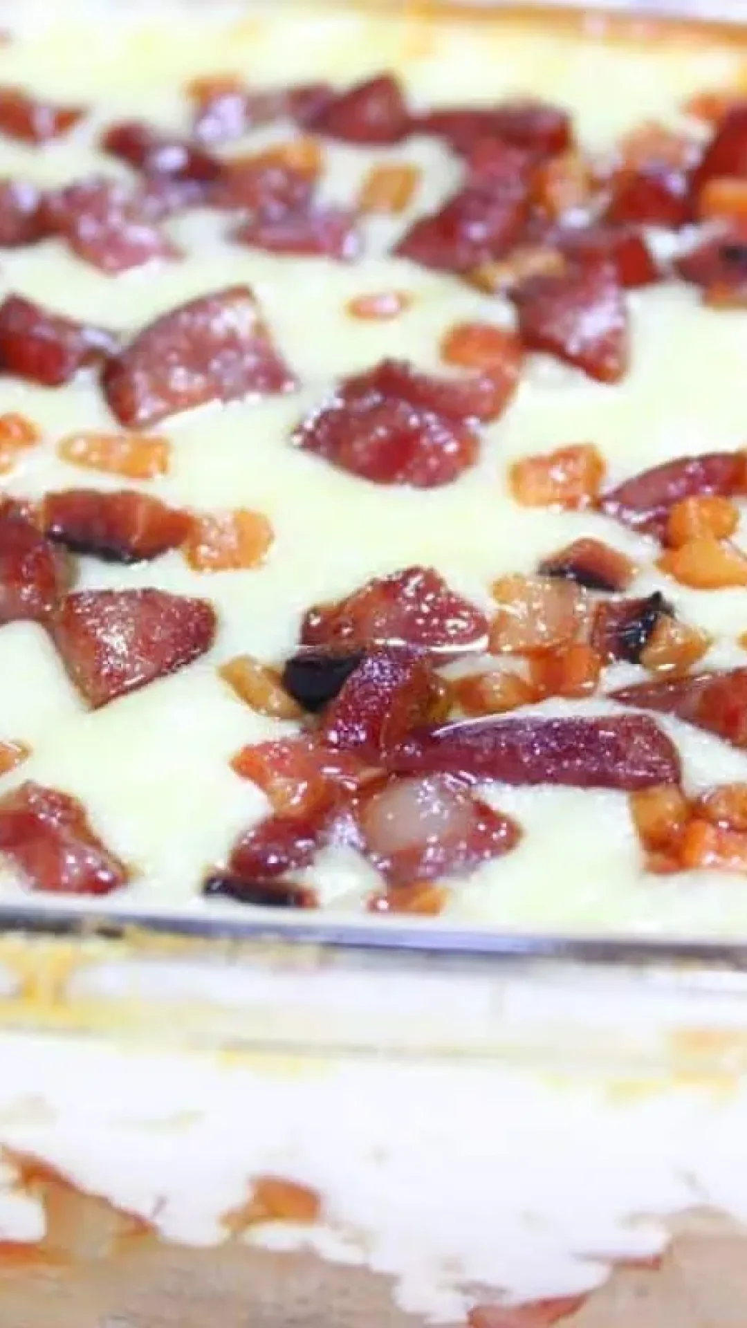 Mandioca cremosa, que fica derretendo e é o acompanhamento ideal para qualquer tipo de carne