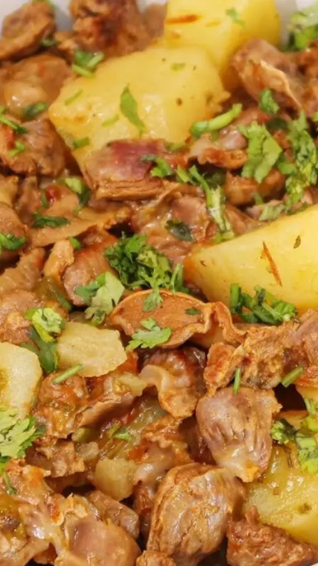 Moela com batata na panela de pressão: receita deliciosa e prática para o almoço