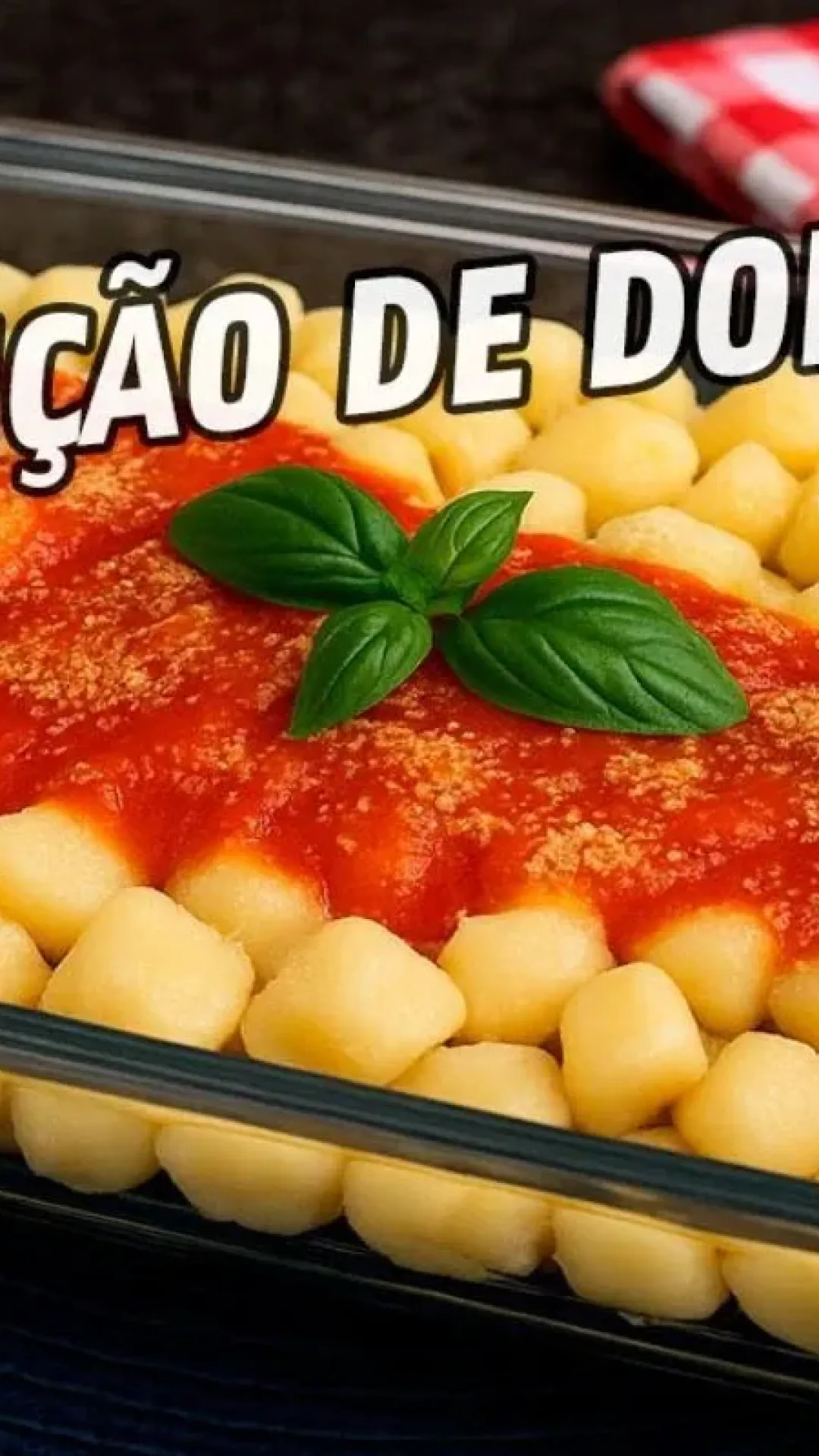 Nhoque caseiro que derrete na boca, macio, leve e com sabor de comida feita com carinho