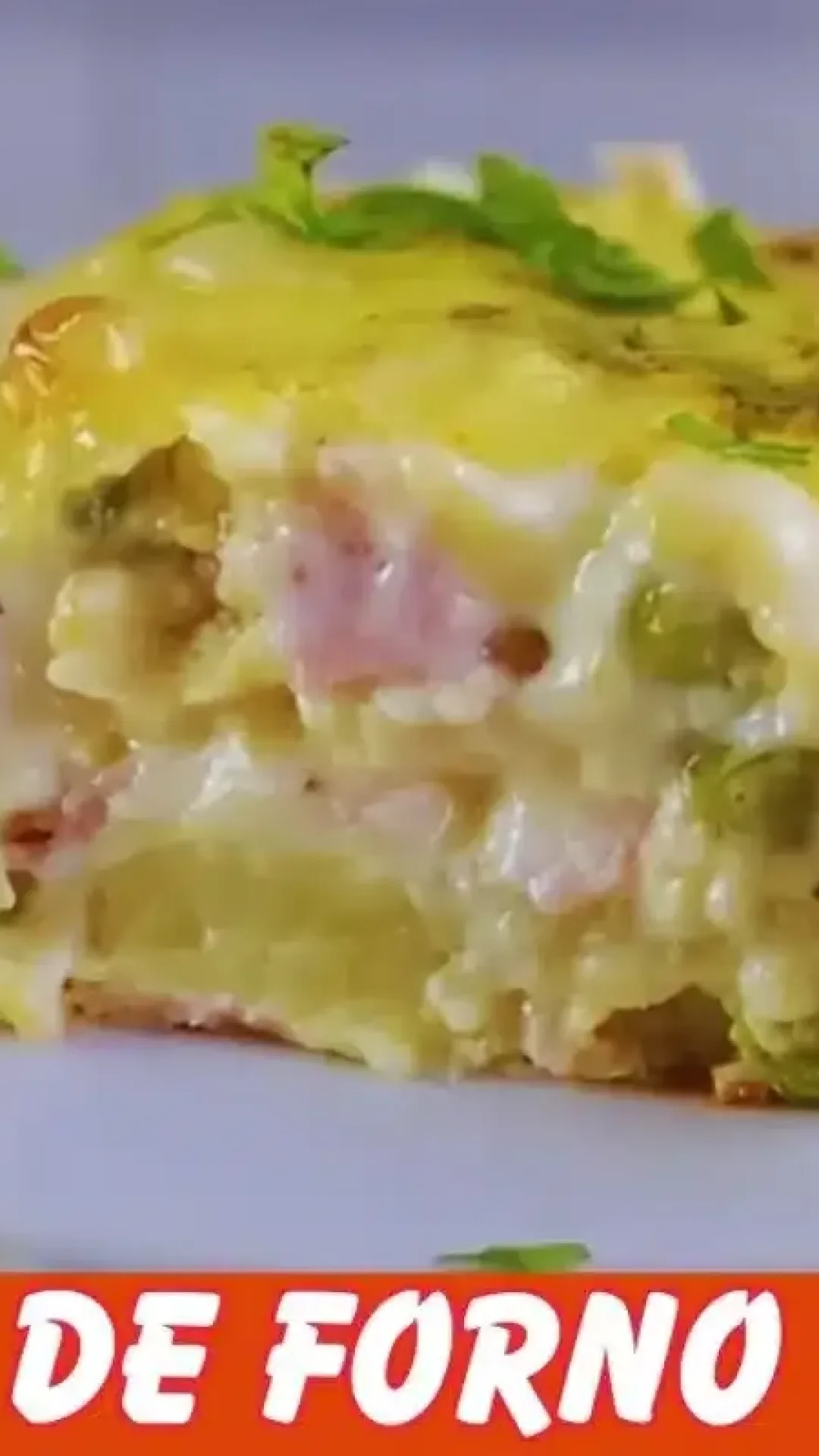 Omelete de forno cremosa: receita leve, prática e perfeita para o almoço ou jantar do dia a dia