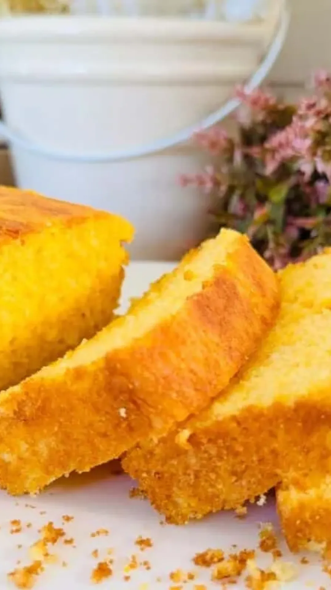 Pão de fubá: todos procuram, rápido e gostoso para o seu café da manhã