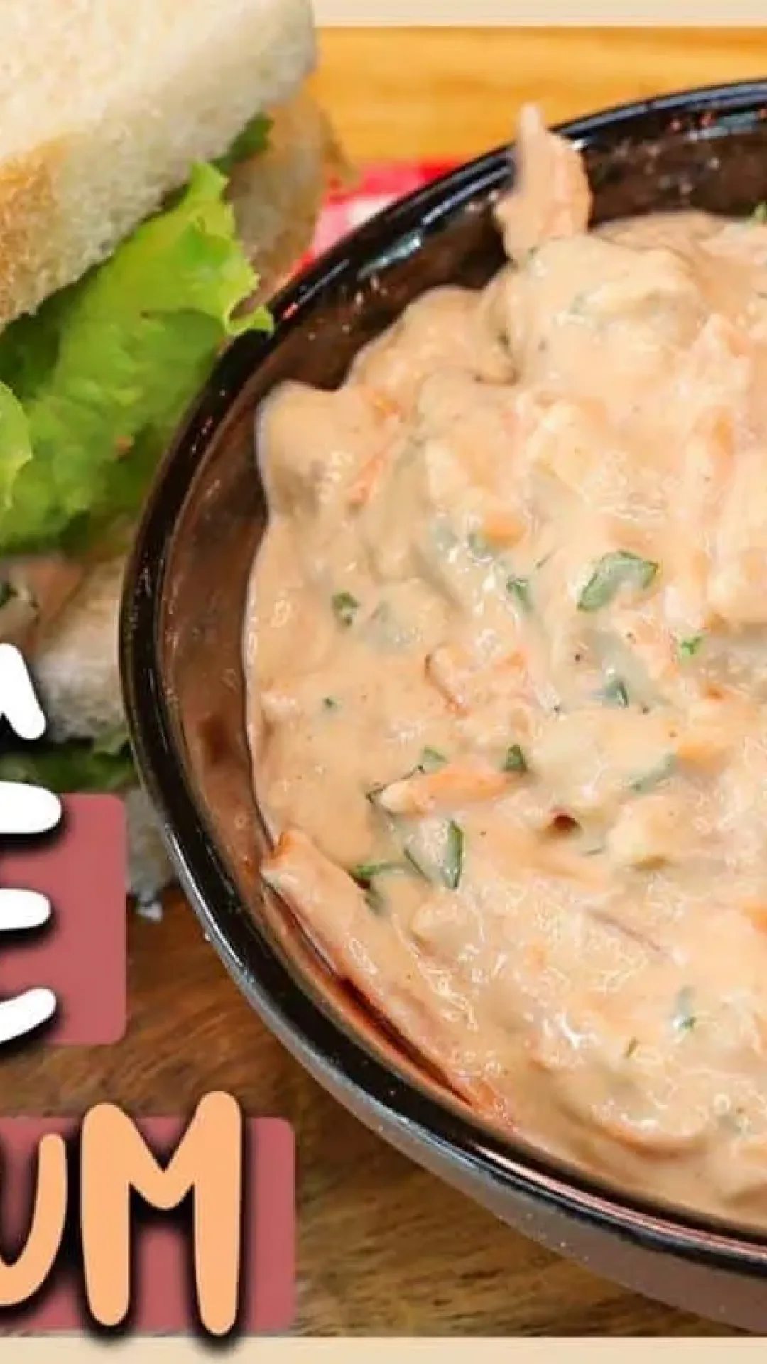 Patê de atum super saboroso para acompanhar lanche natural ou torradas