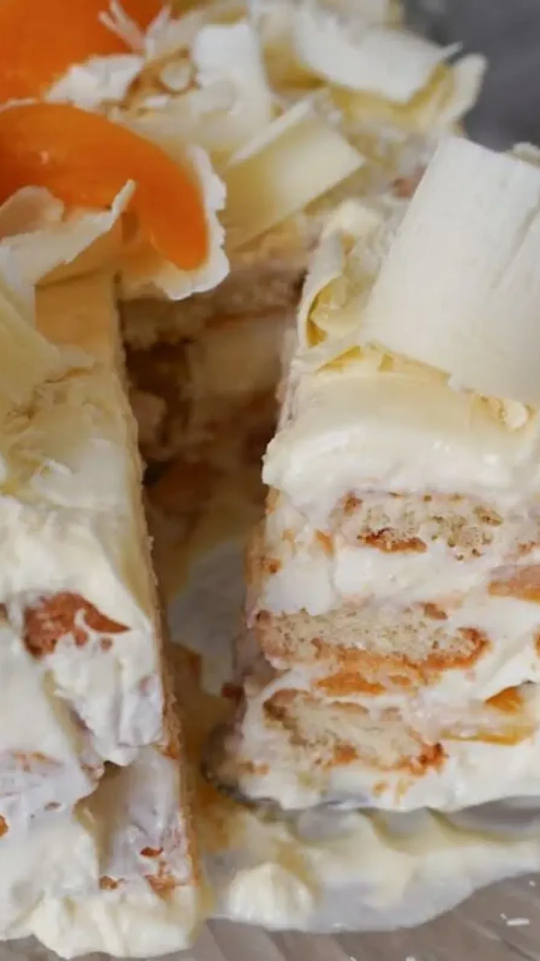 Pavê de pêssego tão fácil que não vai ao fogo e fica divino, com uma cremosidade incrível