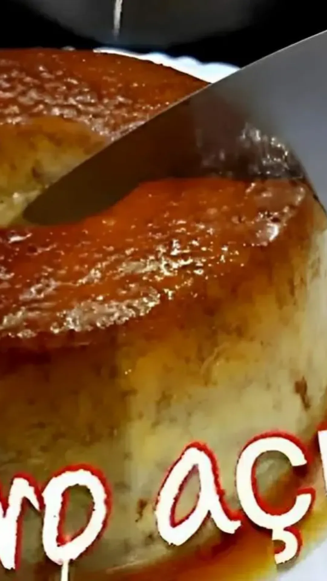 Pudim de banana de 3 ingredientes feito sem açúcar em apenas 15 minutinhos