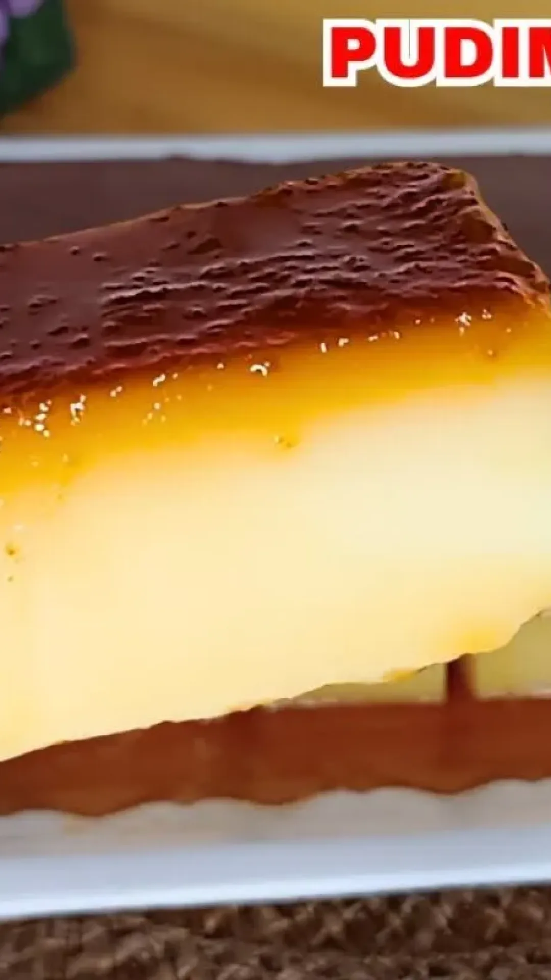 Pudim de padaria de antigamente: a receita afetiva que muita gente ama e não leva leite condensado