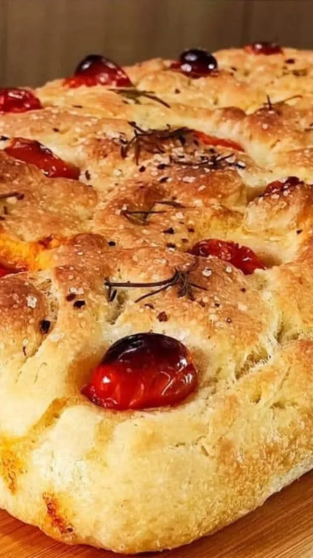Receita de focaccia que aprendi com a minha Nonna que fica maravilhosa