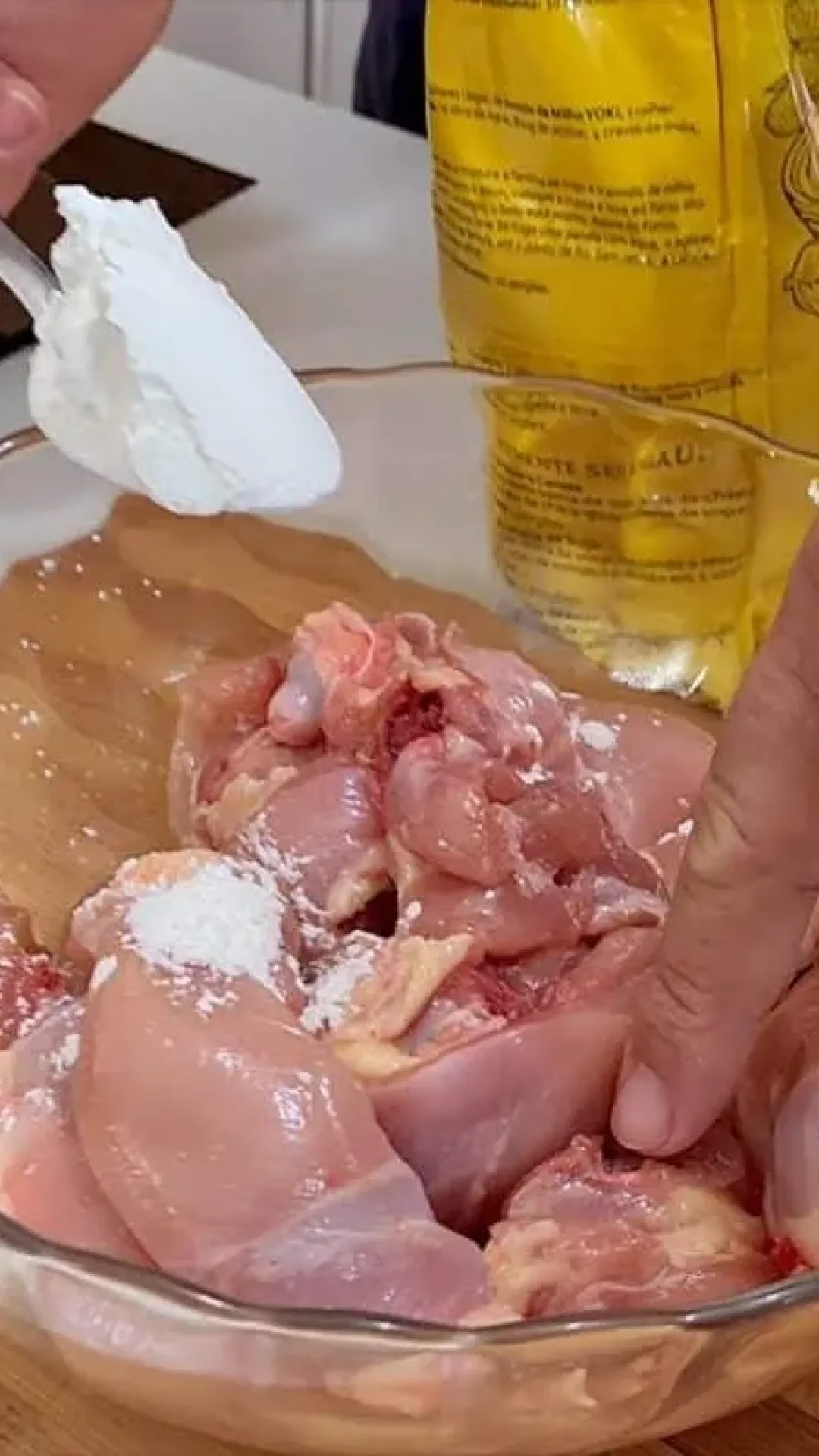 Receita de frango suculento sem fritura, feito de um jeito diferente e super saboroso