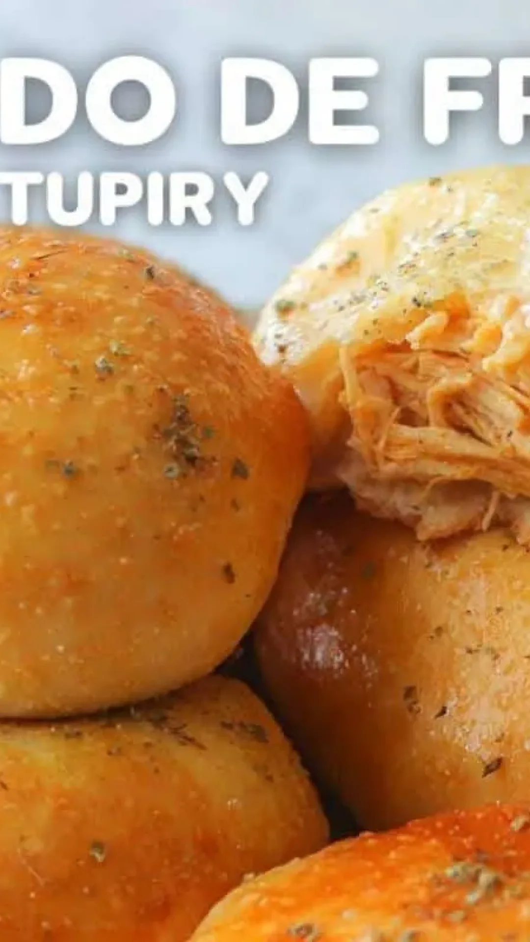 Receita de salgado de frango com catupiry com uma massa perfeita e macia