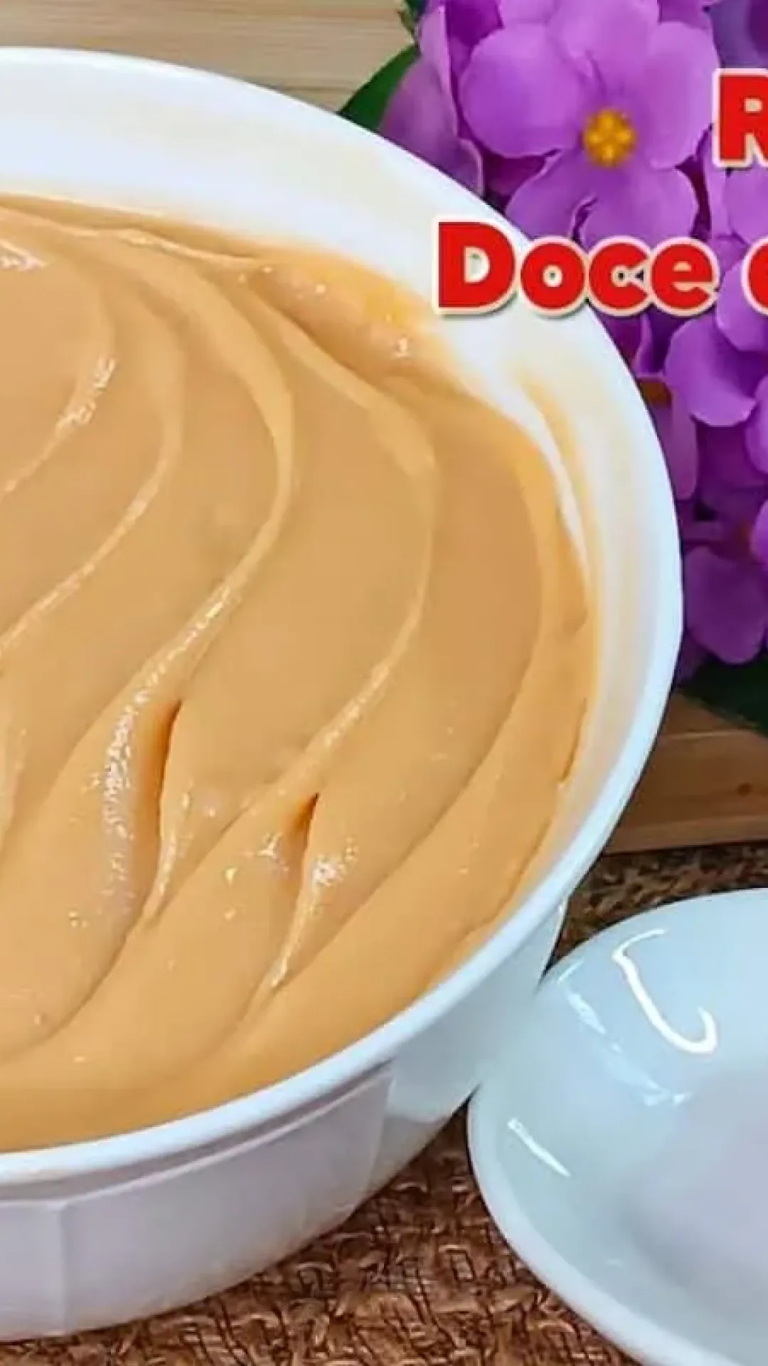 Recheio de doce de leite suave cremoso e estruturado para bolos e sobremesas