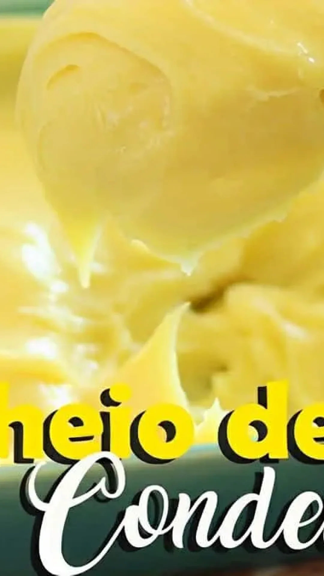 Recheio de leite condensado cremoso feito com poucos ingredientes