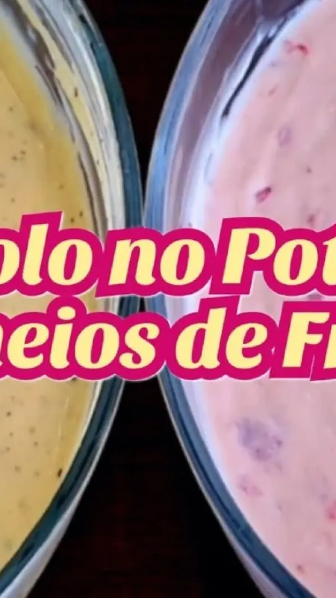 Recheio para bolo de pote nos sabores morango e maracujá que vai conquistar todo mundo