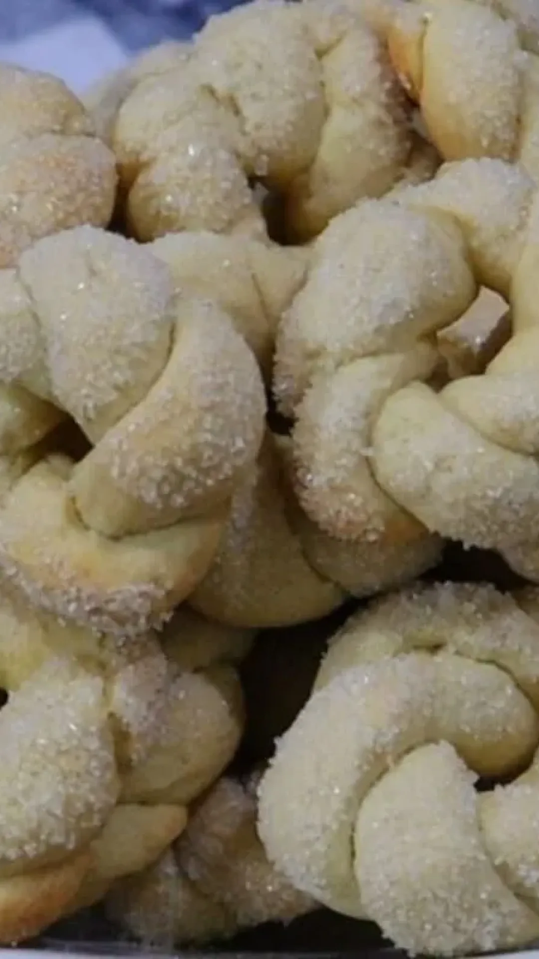 Rosquinha de creme de leite ou bolacha caseira, fácil e econômica, ideal para acompanhar um café