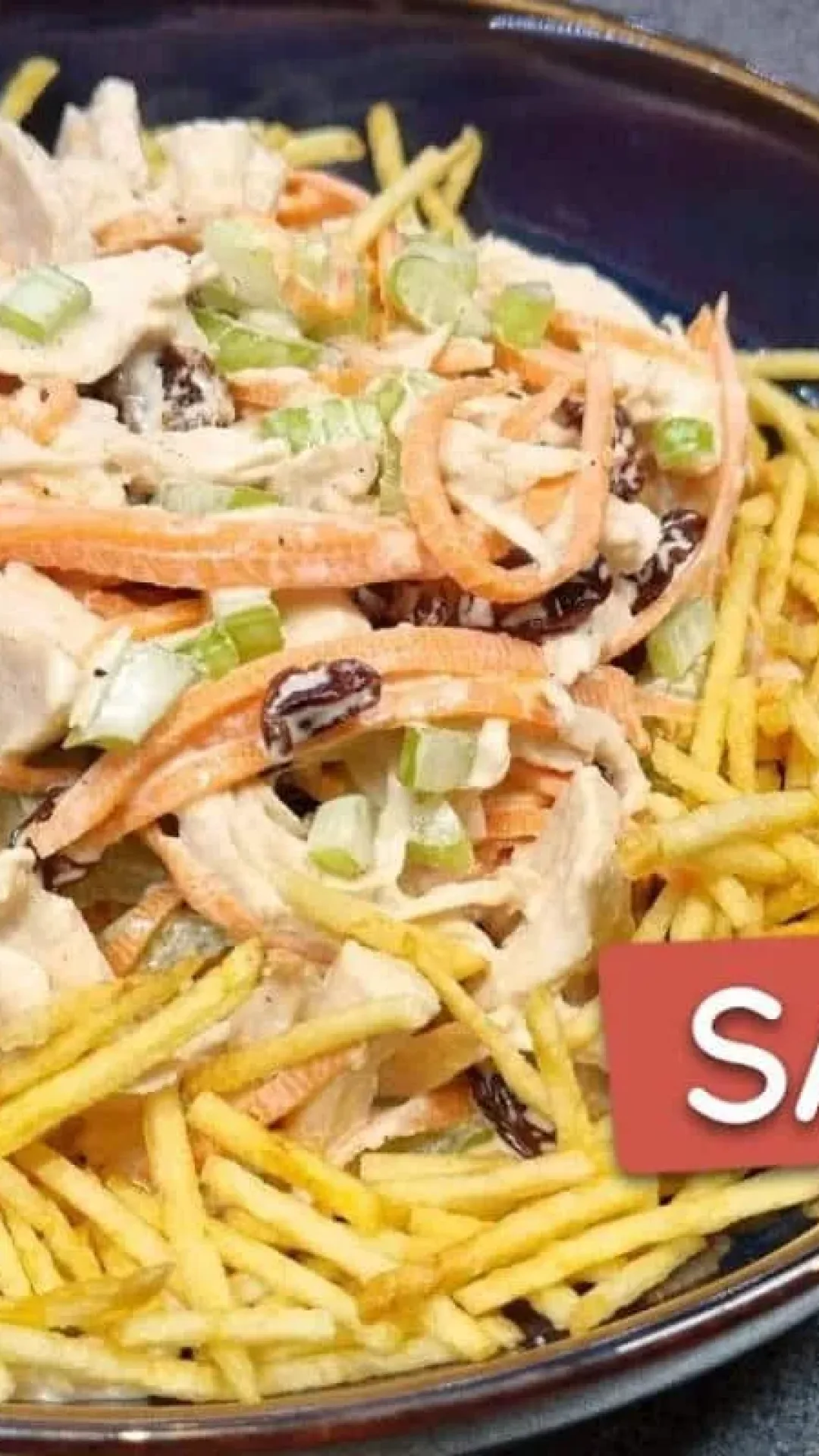 Salpicão de frango especial de natal que minha mãe me ensinou um tempero perfeito