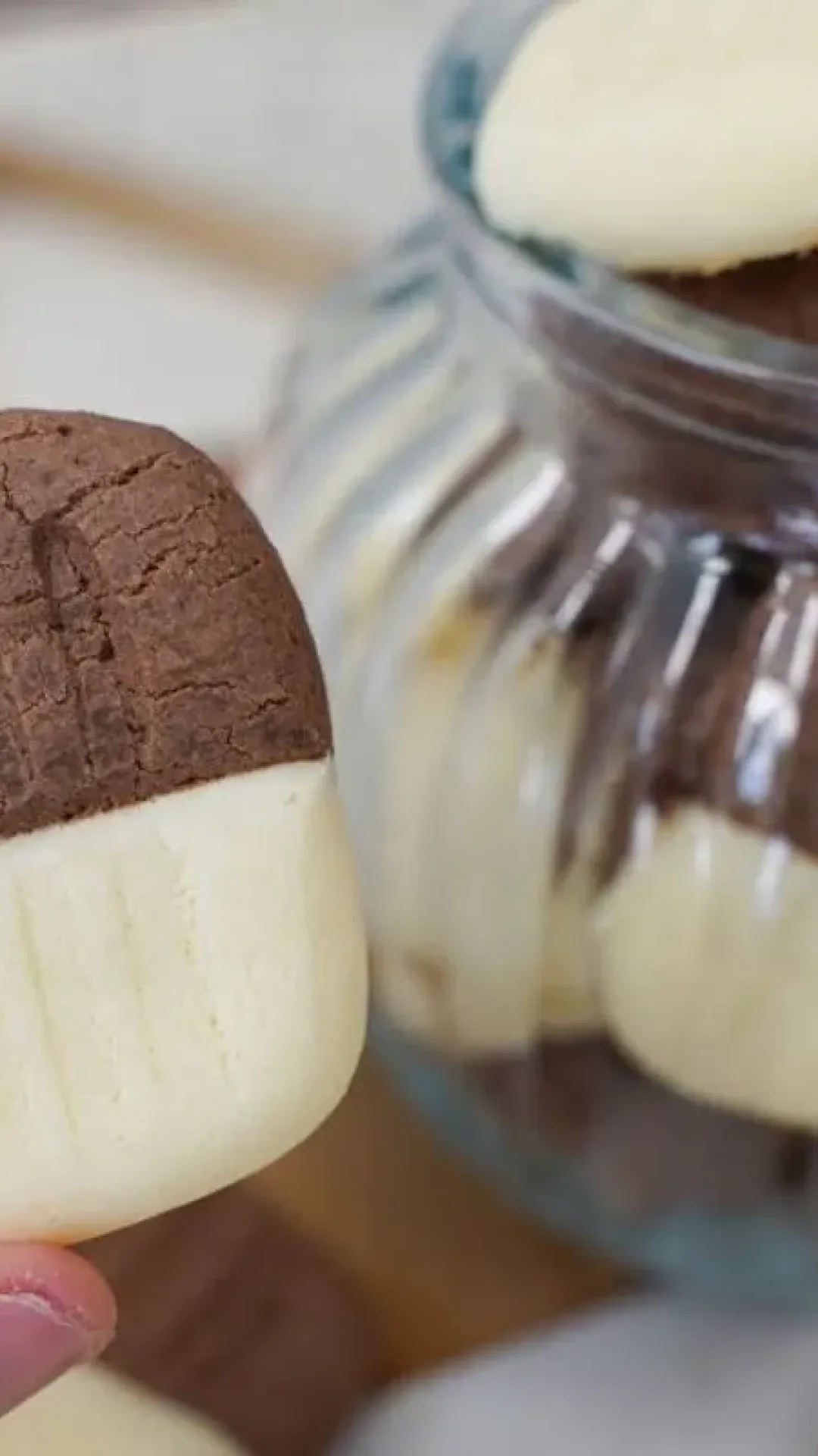 Sequilhos de Leite Ninho com chocolate: bolachinhas macias e deliciosas para o café da tarde