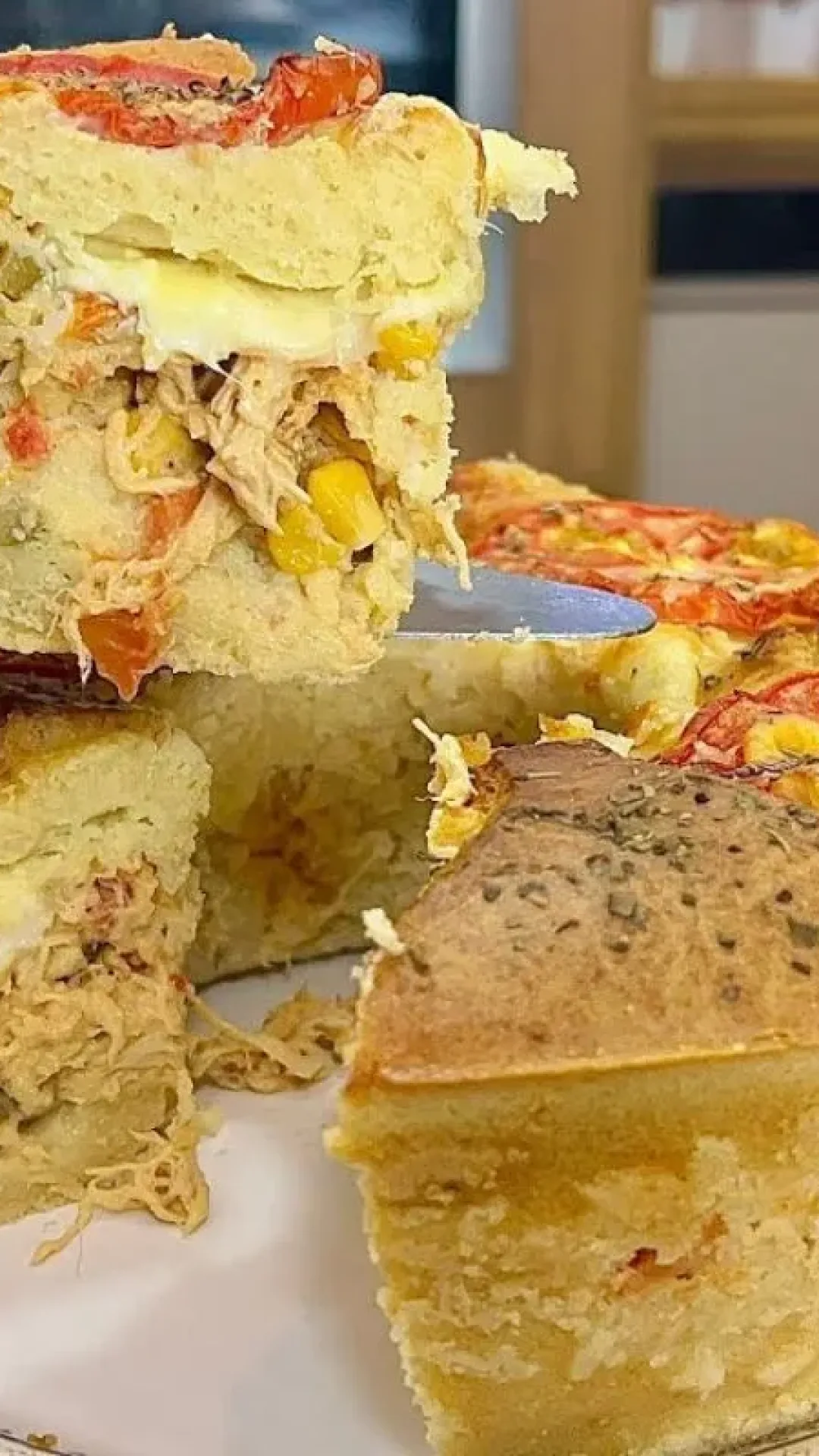 Torta de frango de liquidificador, rápida e deliciosa para agradar toda a família