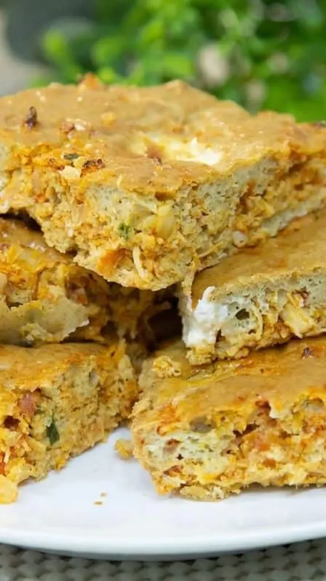 Torta de frango e aveia: uma opção deliciosa, rápida e saudável, para o seu lanche ou jantar