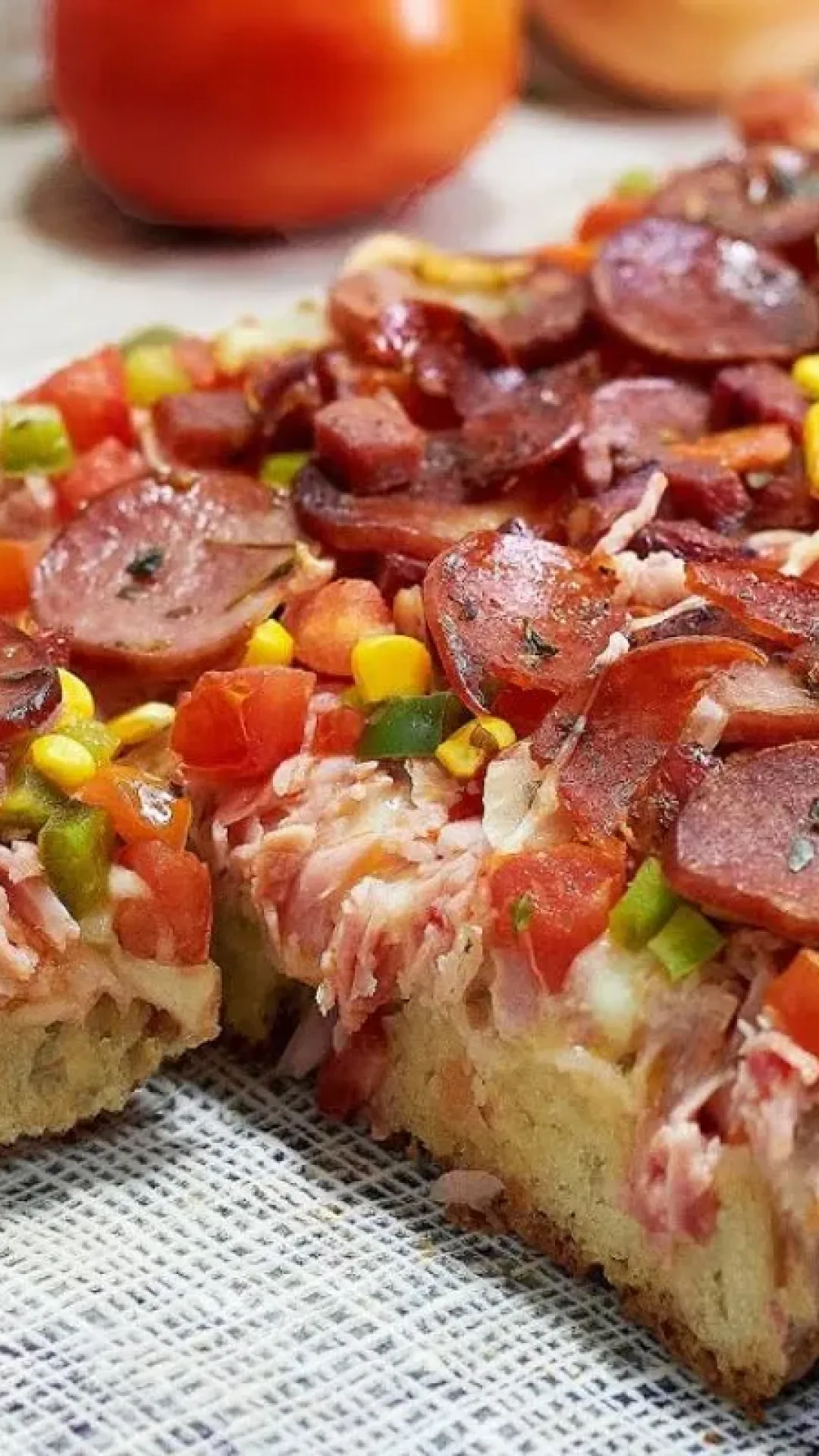 Torta italiana salgada com massa deliciosa que não precisa sovar