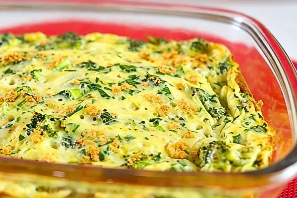 Suflê de brócolis leve, simples, rápido e saboroso, um acomp