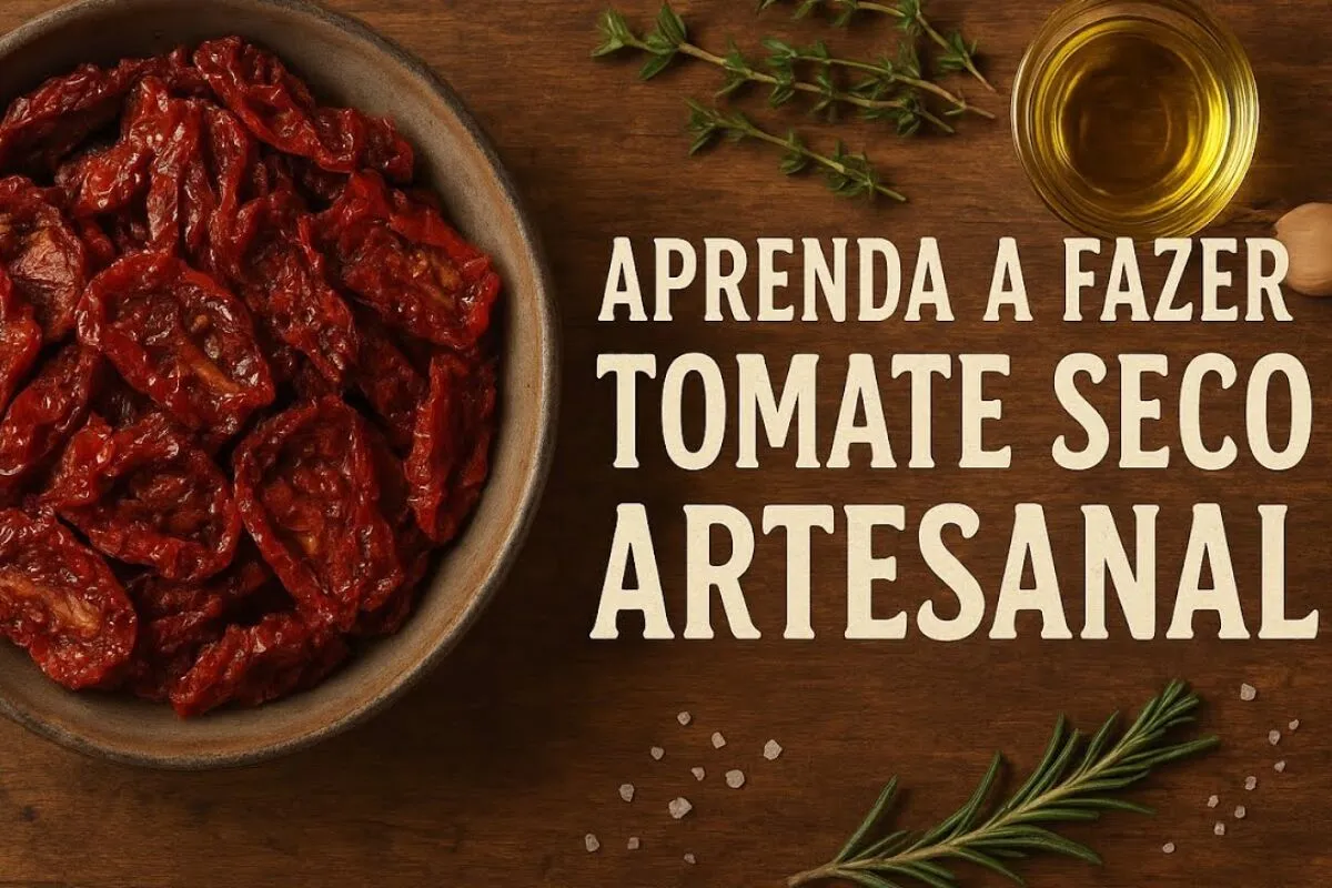 Tomate seco caseiro: aprenda a fazer tomate seco para dar um