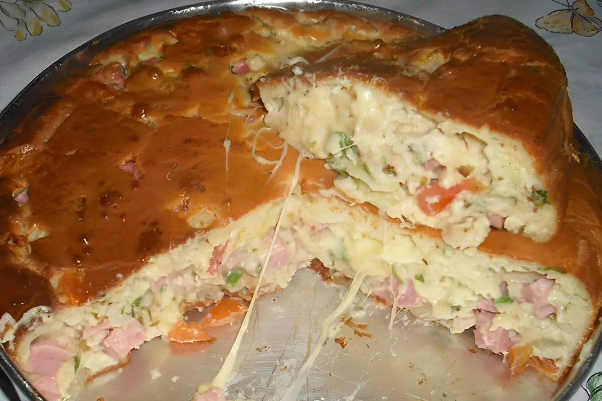 Torta bauru de liquidificador tão fácil que até quem não sab