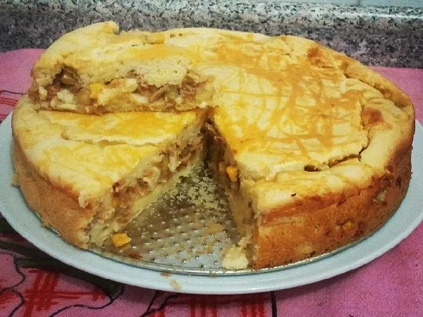 Torta de Atum Simples de Liquidificador