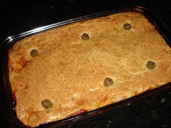 Torta de Frango de Liquidificador
