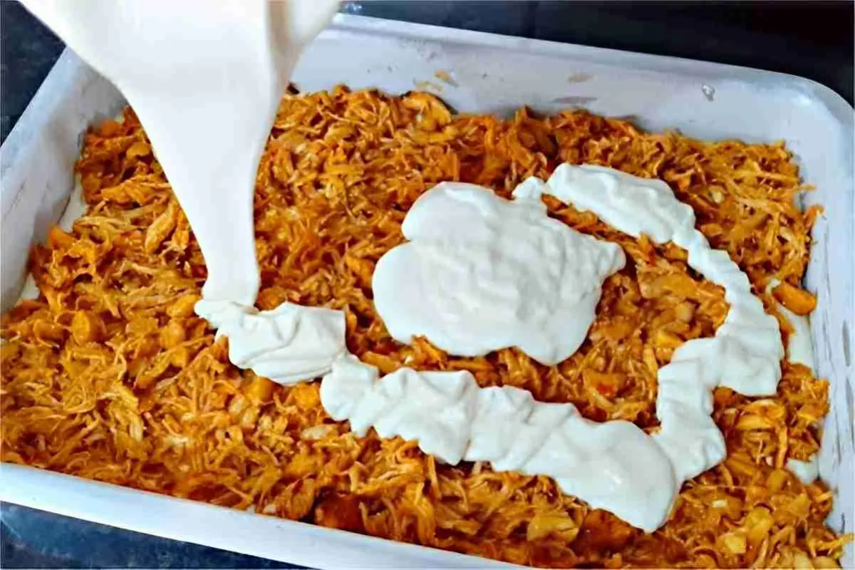 Torta de frango de liquidificador deliciosa fácil de prepara