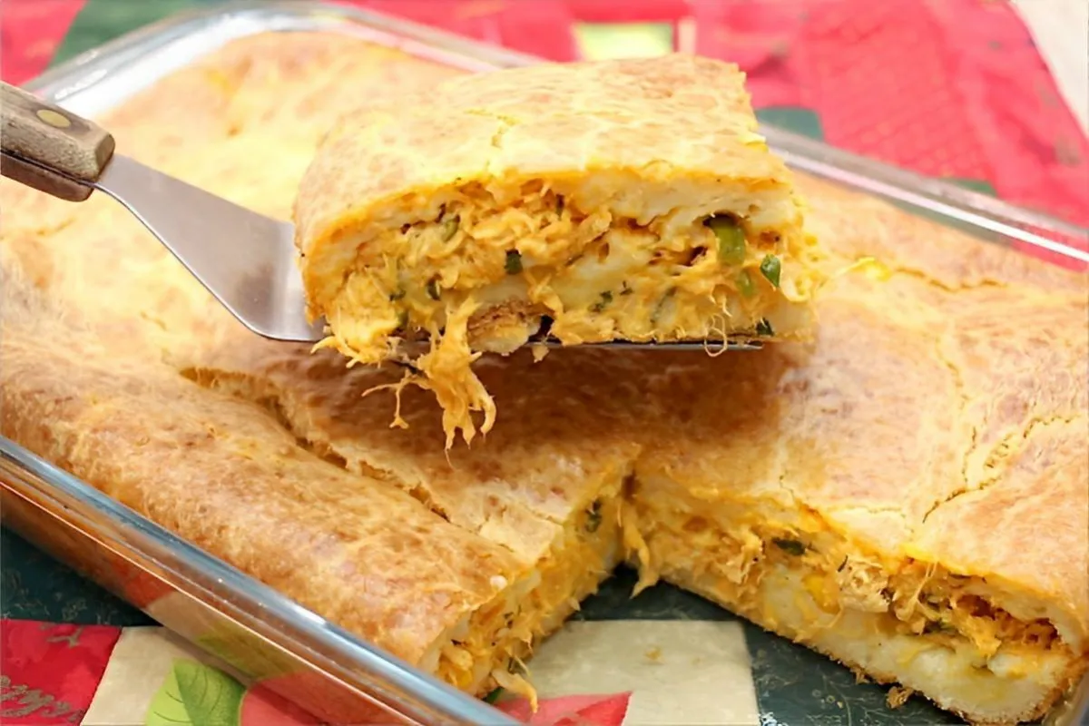 Torta de frango de liquidificador uma torta prática e fácil