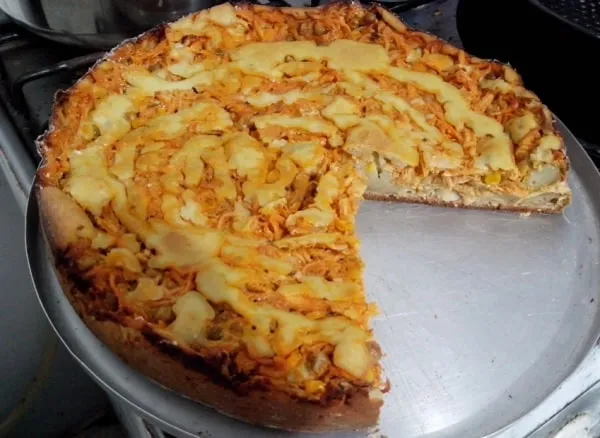 Torta de Frango Molhadinha
