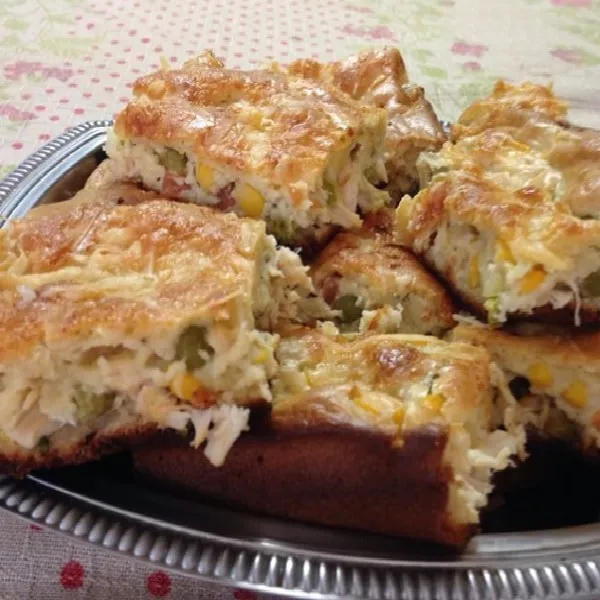Torta de Frango Simples