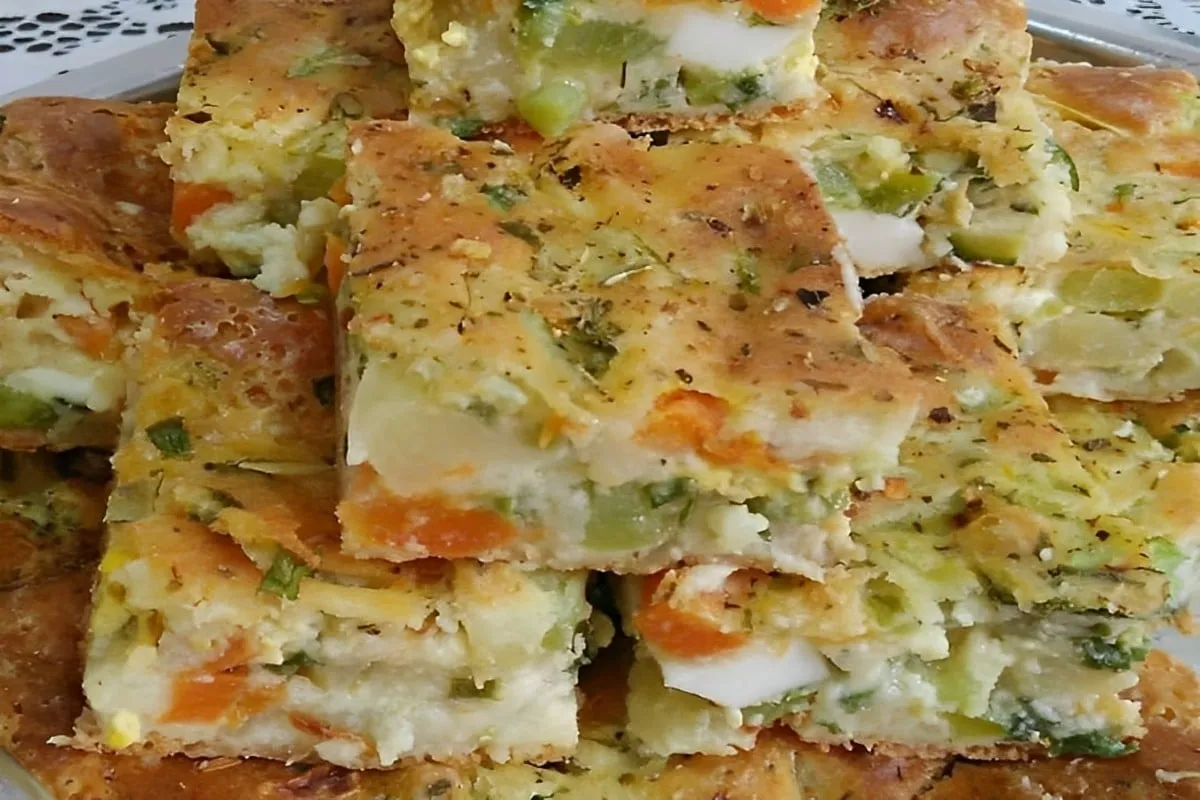 Torta de legumes fácil e saudável uma maneira gostosa de int