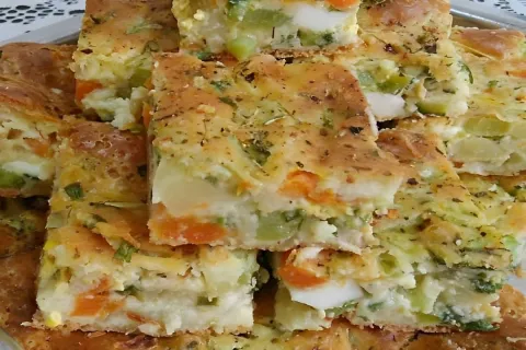Torta de legumes fácil e saudável uma maneira gostosa de int