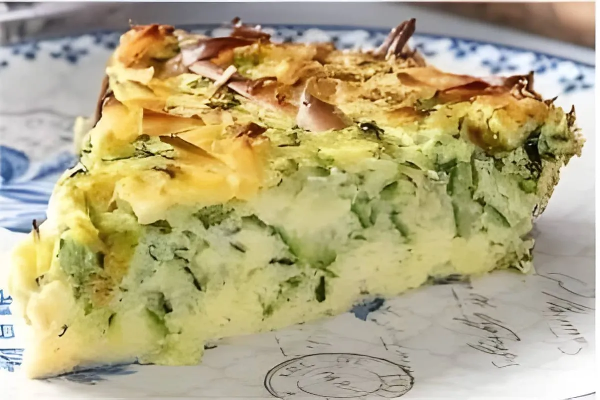 Torta de legumes saborosa nutritiva e saudável perfeita para