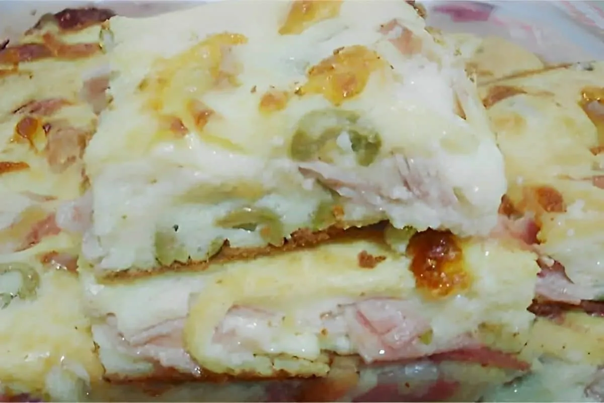 Torta de presunto e queijo de liquidificador um lanche simpl