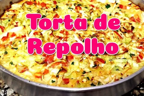 Torta de repolho cremosa: uma receita simples e deliciosa qu